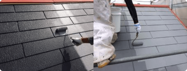 屋根の面積に合わせた塗料の選定