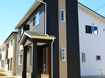 斜めから撮影した写真