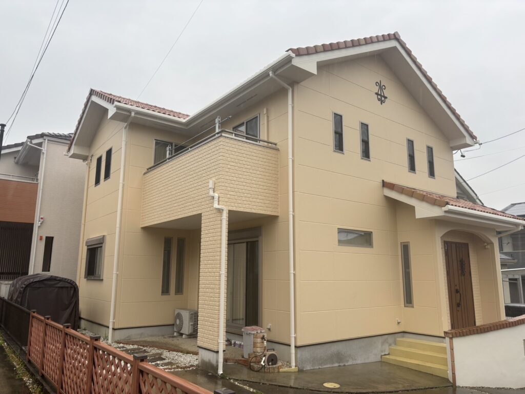 N様邸 外壁塗装リフォーム／屋根瓦ビス緩み戻し